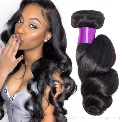 10A Virgin Mink Brazilian Hair,Cuticle Aligned Virgin Hair Bundles, Free Sample Virgin Human Hair Extension With Closure
